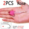 2pcs Rose