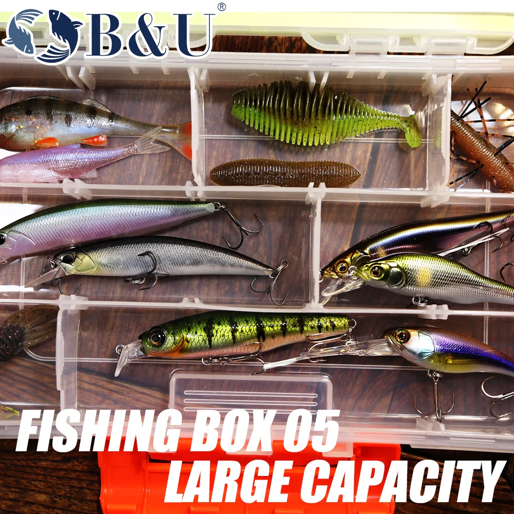 Caja de pesca 05 Gran capacidad para pescadores