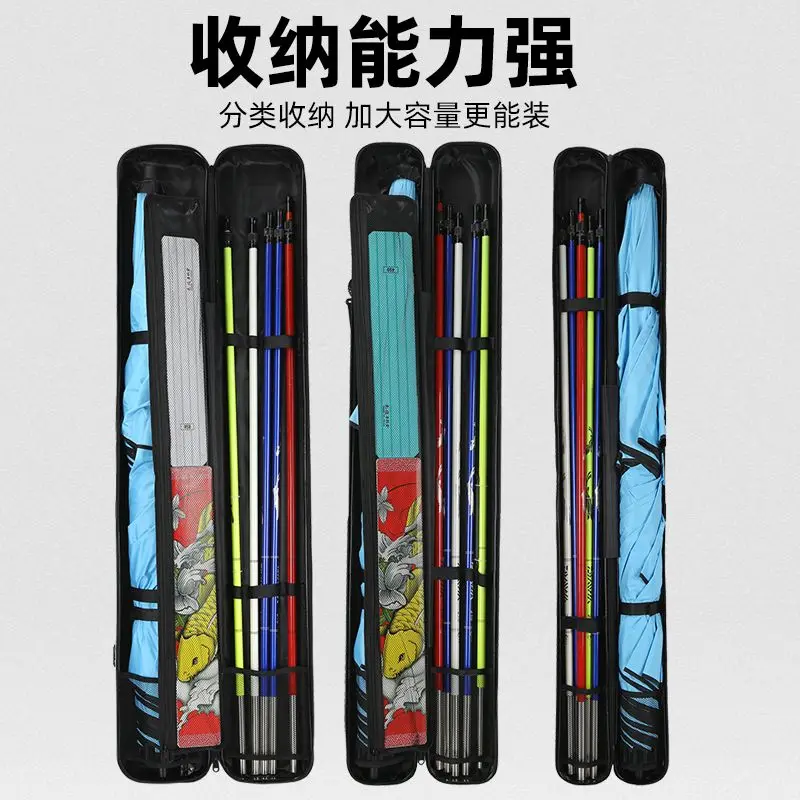 Bolsa portátil para caña de pescar de 127 cm, estuche rígido resistente al agua 이kta portátil ...........이kta 가Engrosar чехоллллля у Khujpg - imagen 4