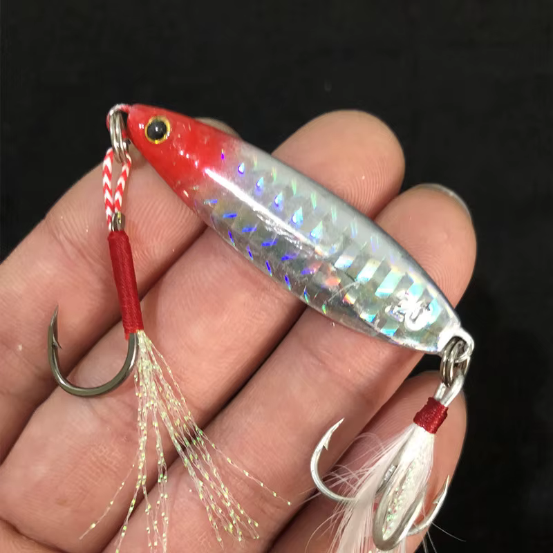 Jig de orilla con vibración lenta – Señuelo metálico para pesca - imagen 4