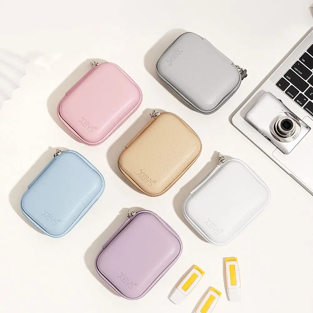 Estuche portátil a prueba de golpes para cámara, Mini Estuche de transporte de cuero PU, bolsa de almacenamiento impermeable, accesorios para cámara - imagen 5