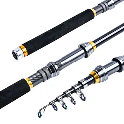 Goture Caña Telescópica Spinning Carbono 24T – Viaje Mar y Trucha