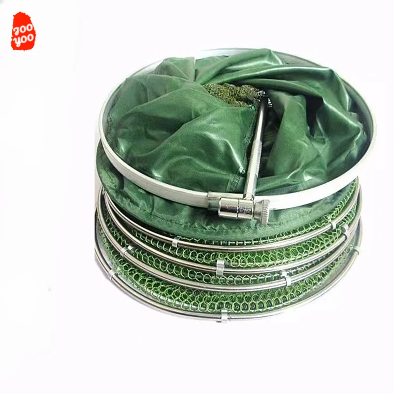 Bolsa portapescados plegable de acero inoxidable – Secado rápido