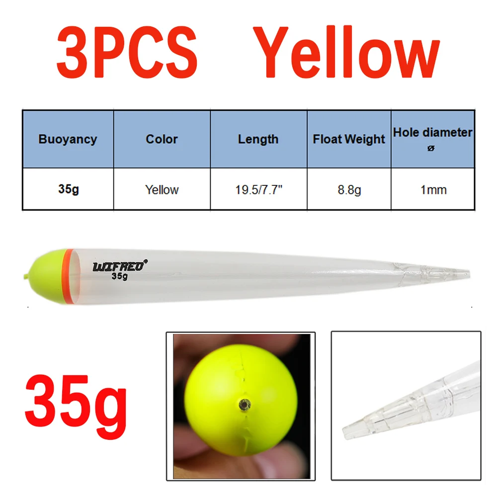 3PCS Yellow35g