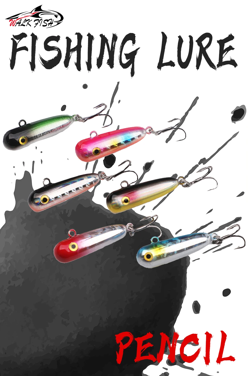 Explore el mundo vibrante de los señuelos de pesca con nuestros diseños coloridos e innovadores