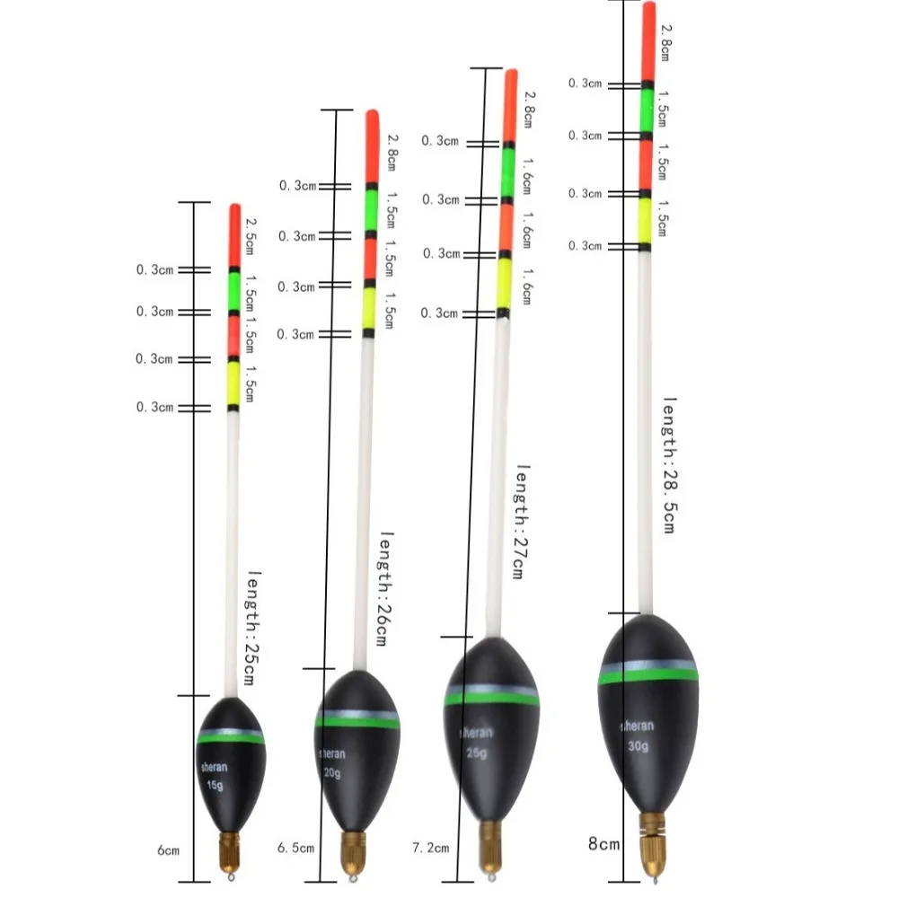 Señuelo de pesca en hielo superfino, flotador de mano de obra, herramienta de boya de pesca de doble propósito, flotadores de pesca de mar, pesca en el lago y el río, 2 uds. - imagen 5