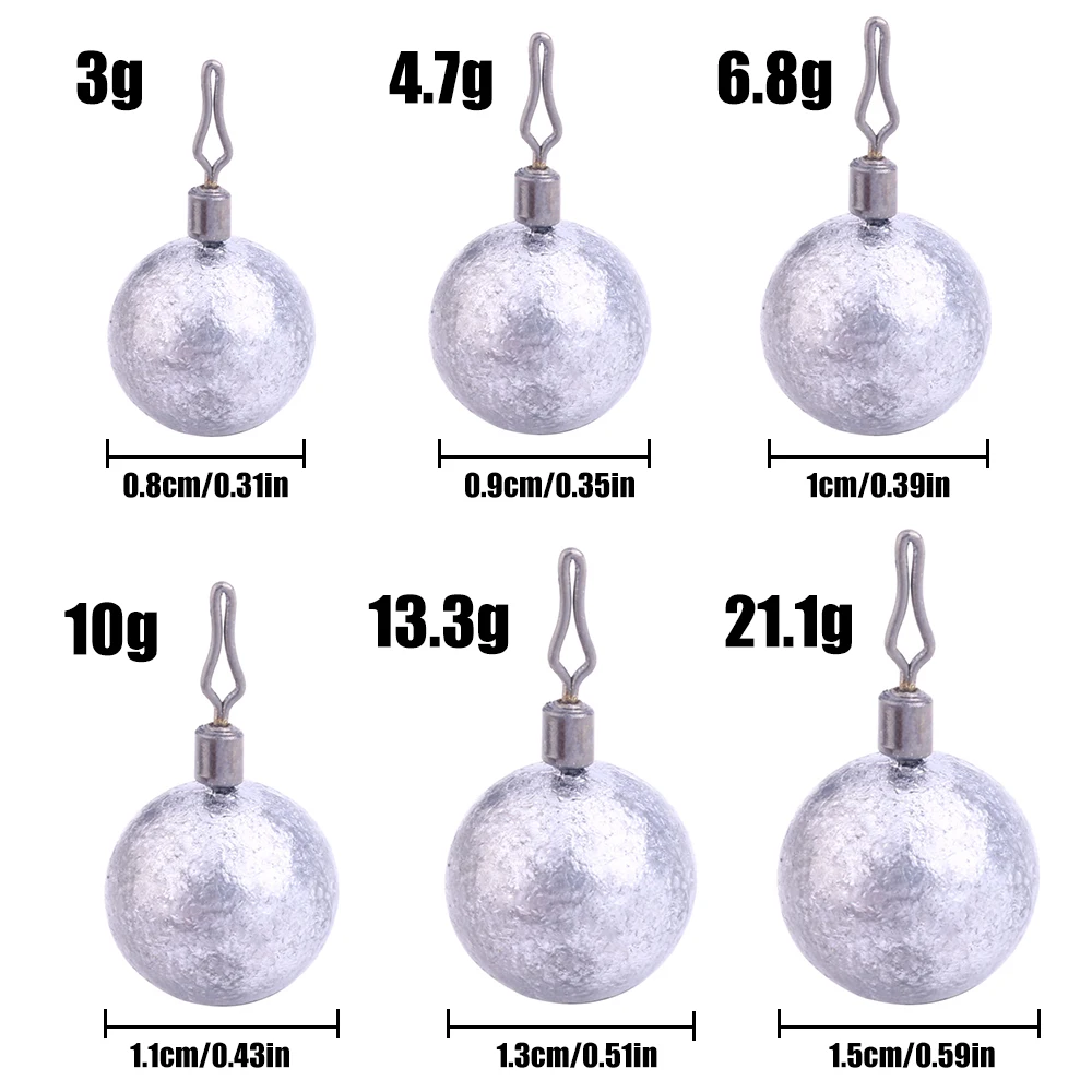 Plomo de pesas de pesca de tiro directo, 3,5g, 5g, 7g, 10g, 14g, 20g, accesorios para aparejos de pesca de carpa - imagen 4