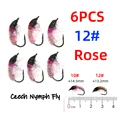 size 12 6pcs rose