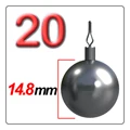 7   20g spherical