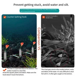 Anzuelos Iseni con Púas para Aparejo de Pelo – Pesca de Carpa