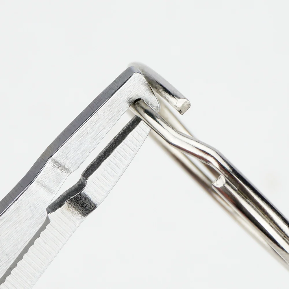 Hirisi-linha trenzada de pesca, tijera de acero inoxidable, línea trenzada de Pe cortada, accesorios de pesca de carpa JD10 - imagen 4