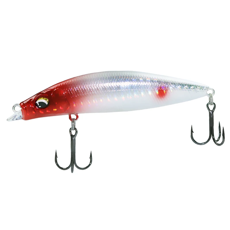 Swolfy-señuelo de pesca con lápiz de hundimiento lento, 75mm, 8g/95mm, 14g, cebos duros artificiales de fundición larga para lubina, Wobblers de pesca - imagen 5