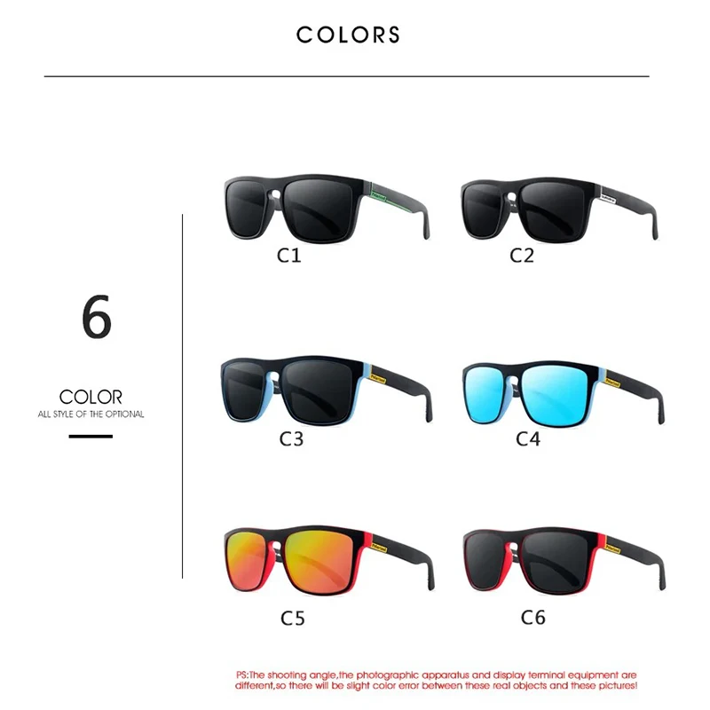 Nuevas gafas de sol para deportes al aire libre, superventas, gafas de sol de pesca resistentes a los rayos UV a la moda para hombres, gafas de ciclismo - imagen 4