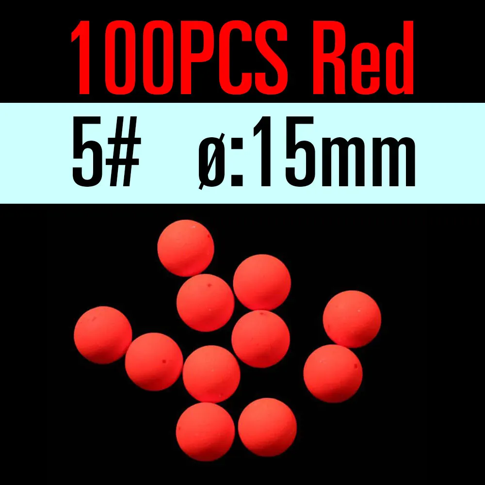 100PC Red Size5