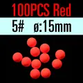 100PC Red Size5