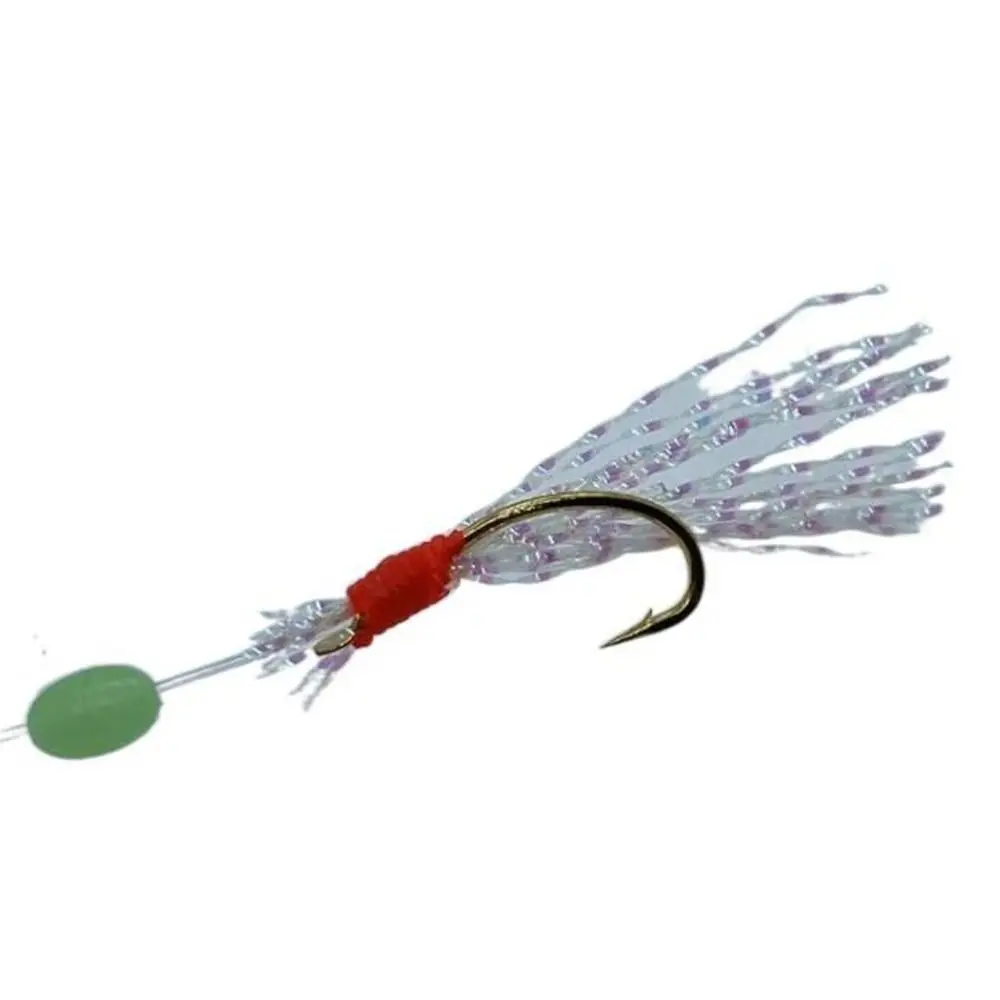 Aparejos de Pesca Sabiki con Anzuelos, Luminiscentes, Antioxidantes, Señuelos Sabiki Lunker, Flexibles y Duraderos, Aparejos de Pesca Marítima - imagen 3