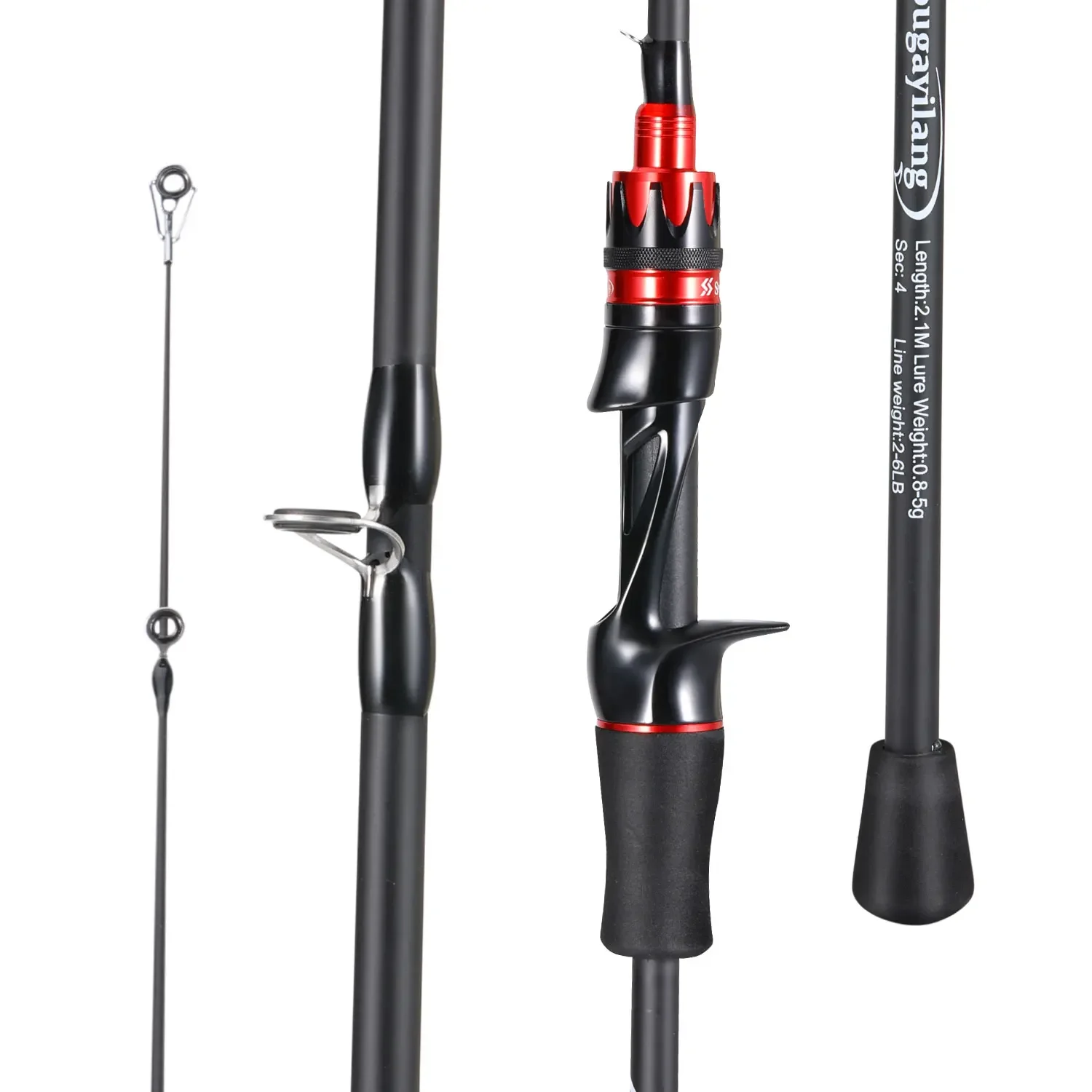 red casting rod