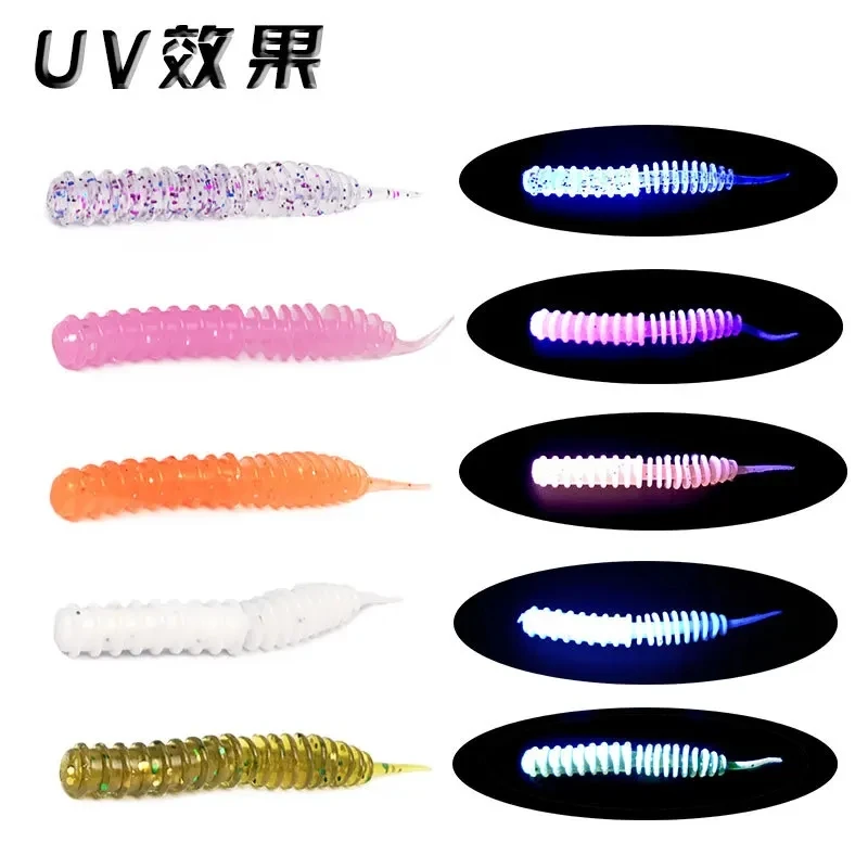 Cebo blando Lyre avispas voladoras realista eficaz para pesca trucha - imagen 2