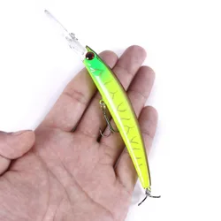Señuelo Minnow de Suspensión con Lengua Larga – Fundición para Mar