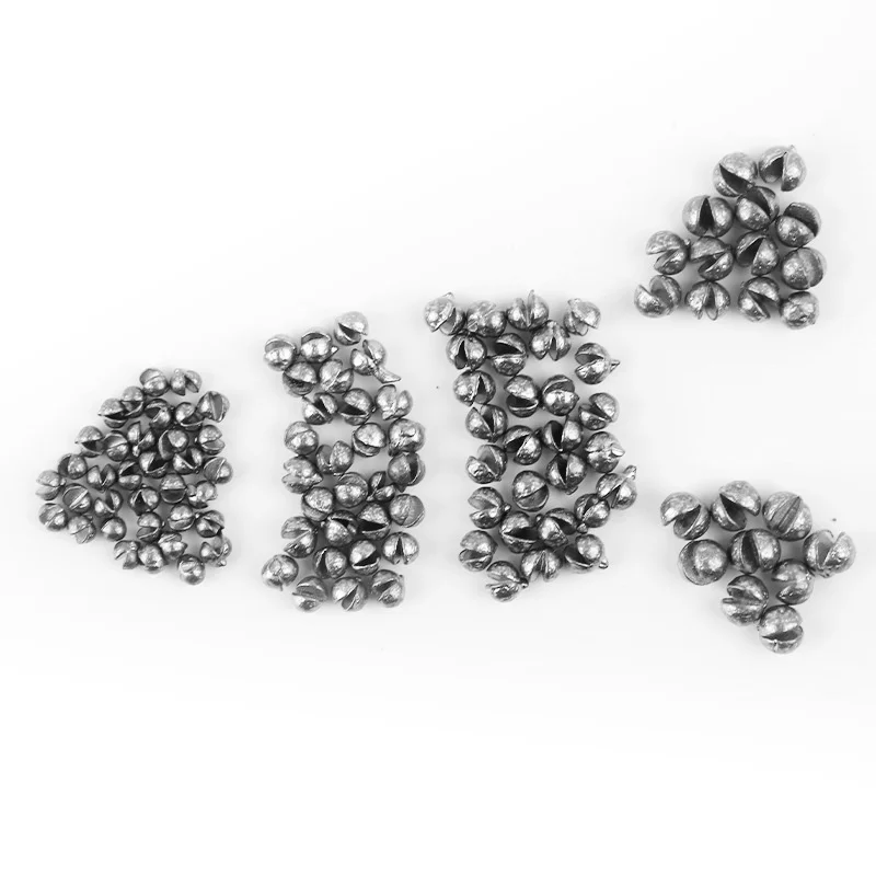Pesas de pesca de plomo, plomos de sedal de tiro dividido, 7 tamaños, accesorios de pesca de plomo de huevo extraíble, 60g - imagen 3