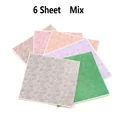 6Sheets Mix Color