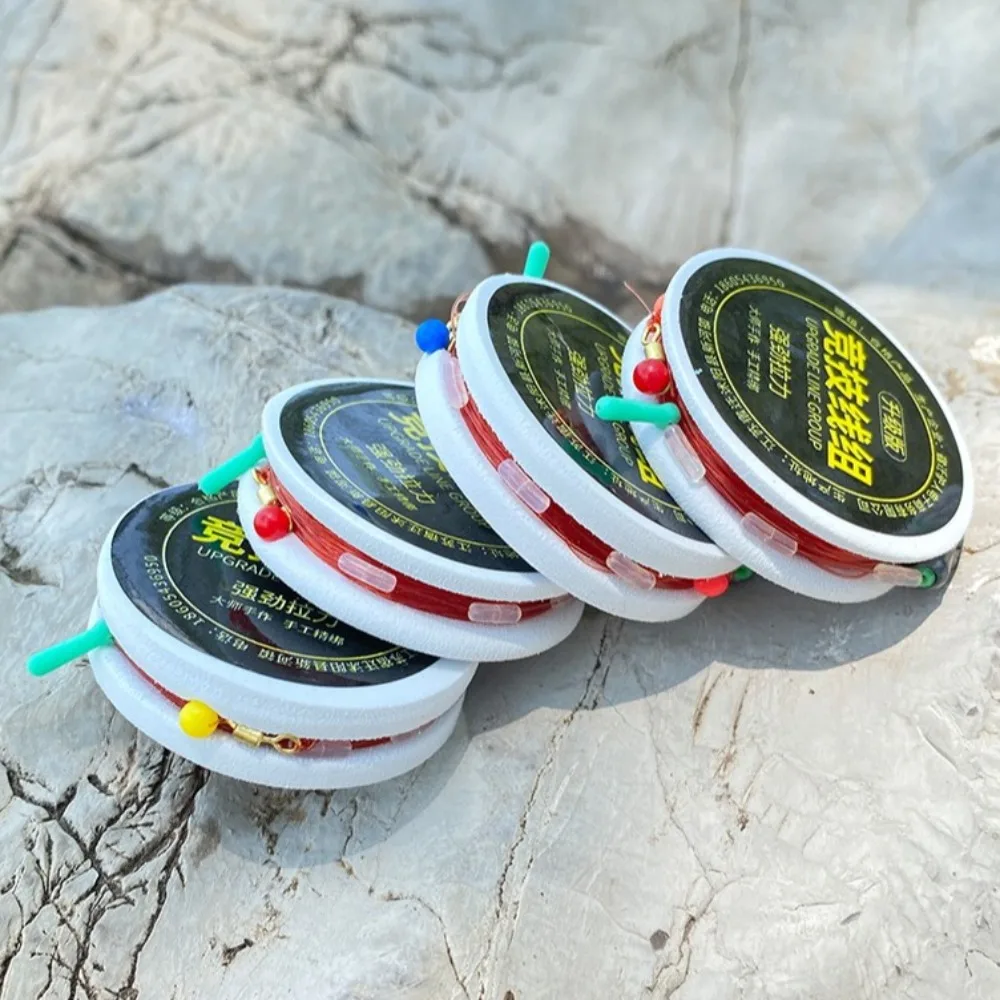Juego de sedal PE reforzado y nailon para pesca de competición