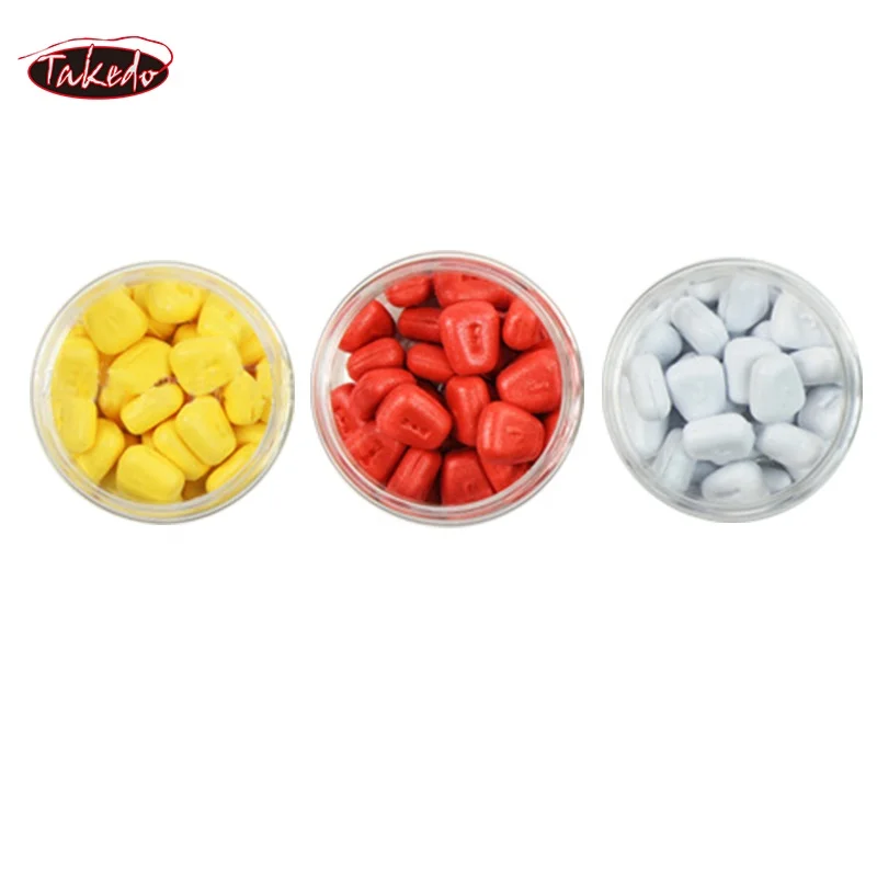 TAKEDO JQ02 cebo de maíz flotador agua señuelo de pesca POP UP maíz cebo de silicona carpa aparejos de pesca cebo de carpa - imagen 5
