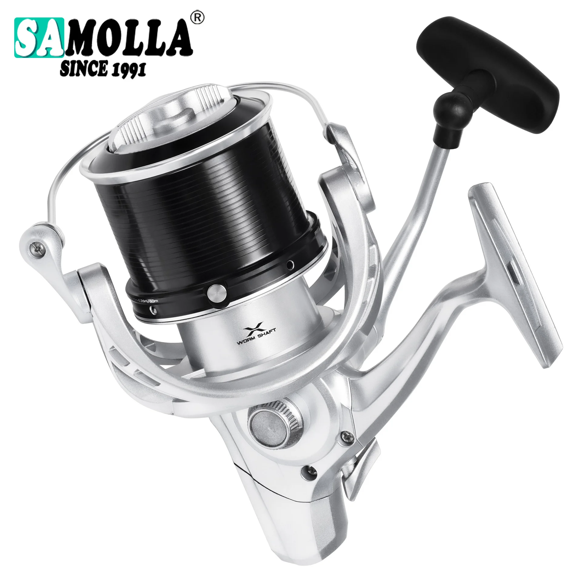 Carrete de Spinning NONE 2025 – 20kg para jigging en playa
