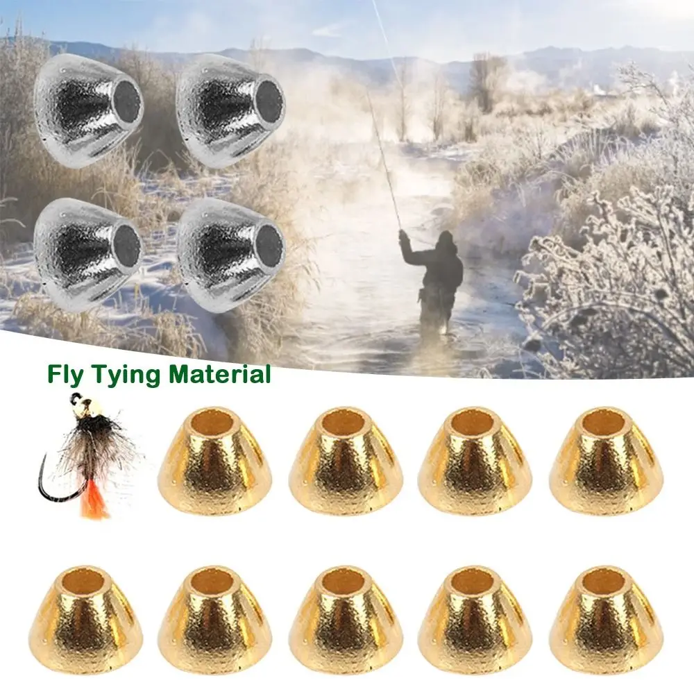 10 Uds. De cuentas de tungsteno con forma de gota de aleación de tungsteno, bonito diseño 4*3/4*3,5/5*4, Material para atado de moscas, atado de moscas de pesca, cuentas ranuradas - imagen 4