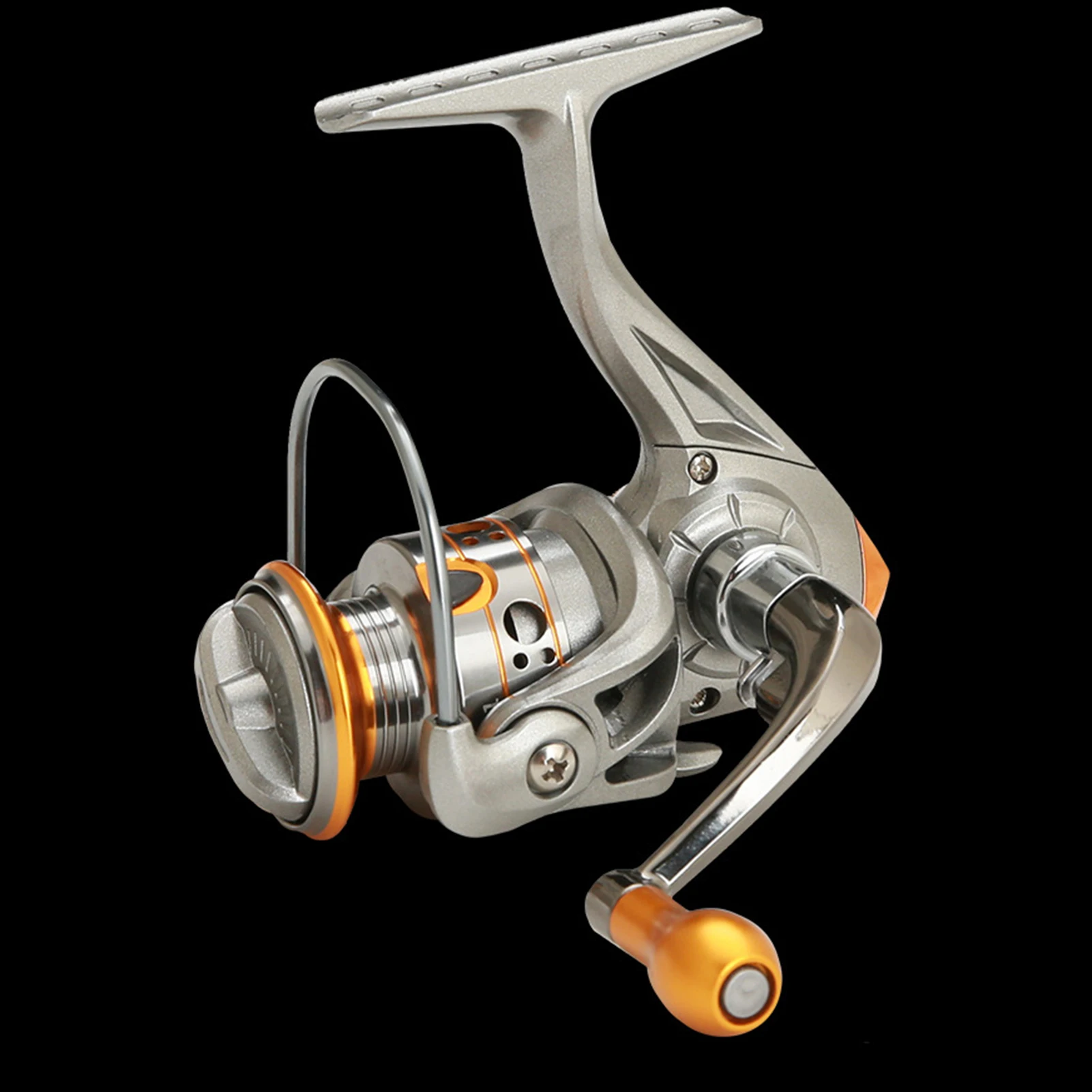 Carrete giratorio Micro compacto, carretes de pesca giratorios ultraligeros para pesca de agua dulce y todas las estaciones - imagen 5