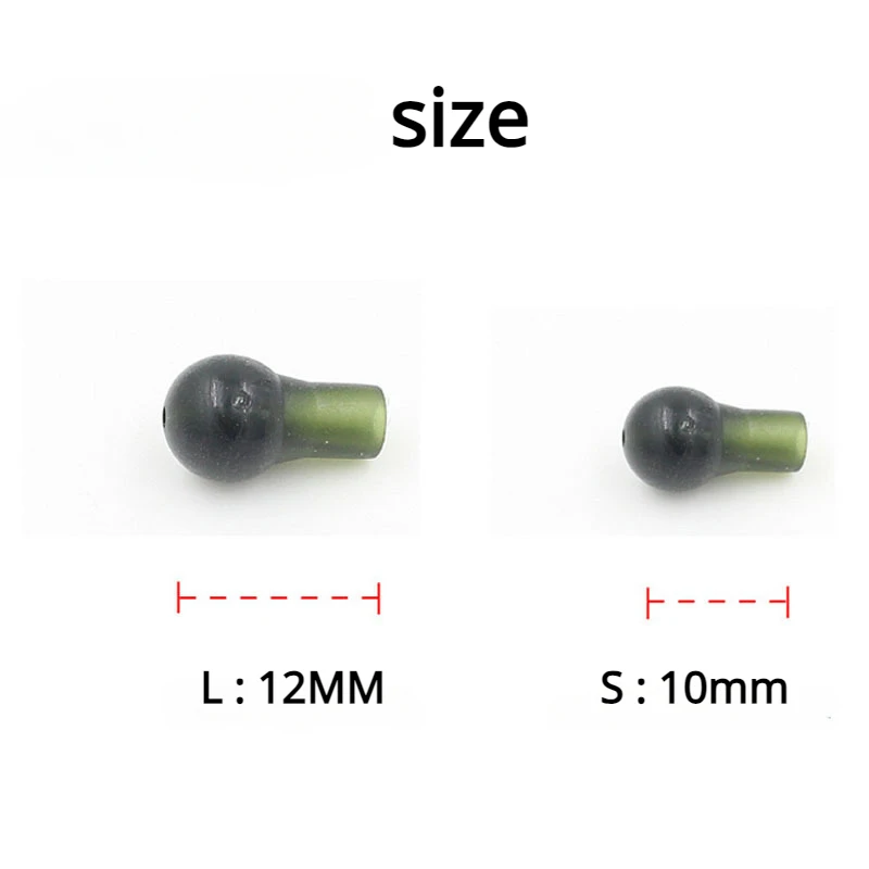 Carcasa de tapa redonda de piezas, accesorio anticolisión para Pesca de carpa, estilo europeo, 100 - imagen 3