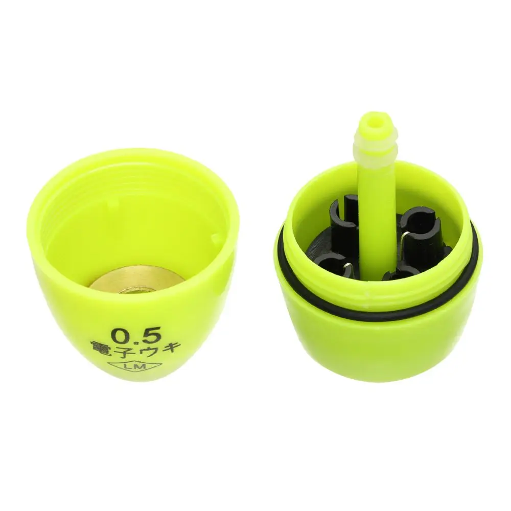 Flotador electrónico luminoso para pesca en el mar, accesorios para pesca nocturna, rocosa, rojo y verde, 0,5/0,8/1,0/1,5/2,0/2,5/3,0/4,0/5,0 - imagen 3