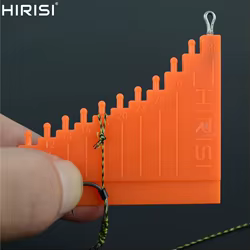 Hirisi 1 x anzuelo de pesca de carpa, herramienta para anudar, aparejo para el pelo, fabricación para gancho, enlace, accesorios para aparejos de pesca