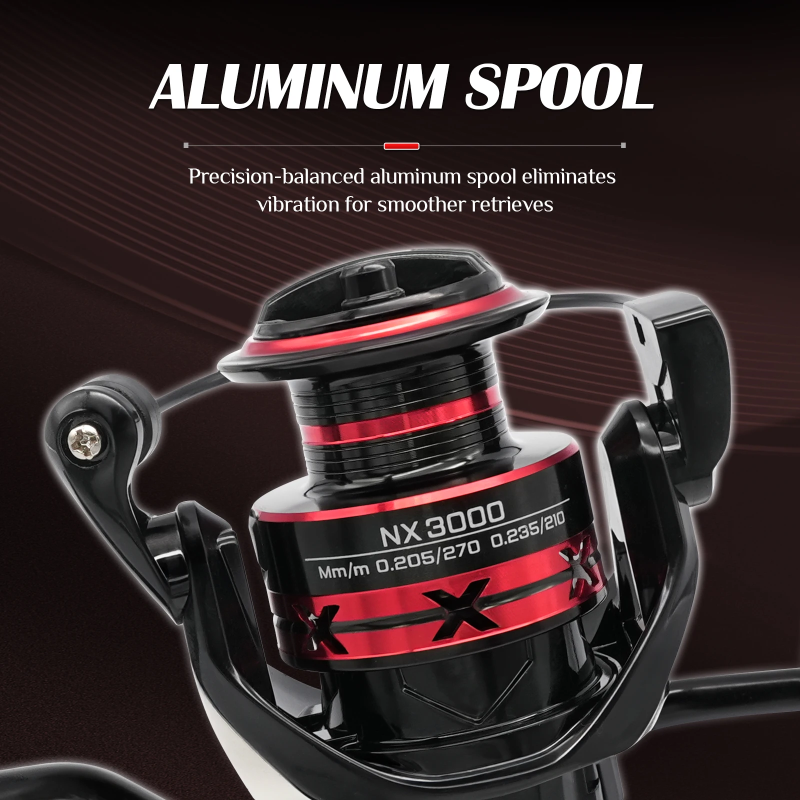 Carretes de pesca giratorios Rooblinos NX para agua salada, carrete de Metal de agua dulce, aparejos de pesca de carpa y trucha intercambiables izquierda/derecha - imagen 4