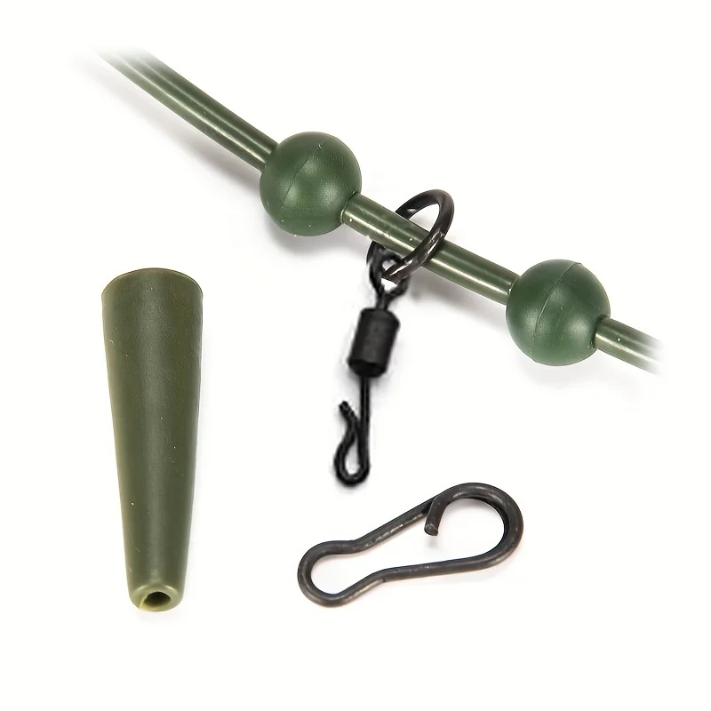 Equipo de aparejo de helicóptero para pesca de carpa, giratorios de cambio rápido para pesca de basura, accesorios de pesca, Kit de accesorios de pesca de carpa - imagen 4