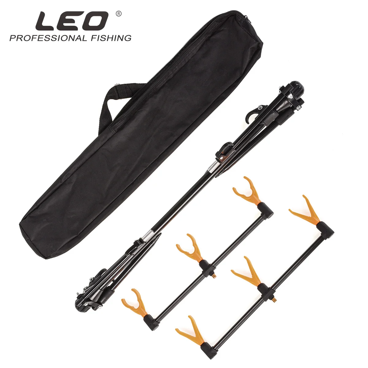 Soporte Telescópico Plegable para Cañas – 4 Patas, Alto Carbono - imagen 5