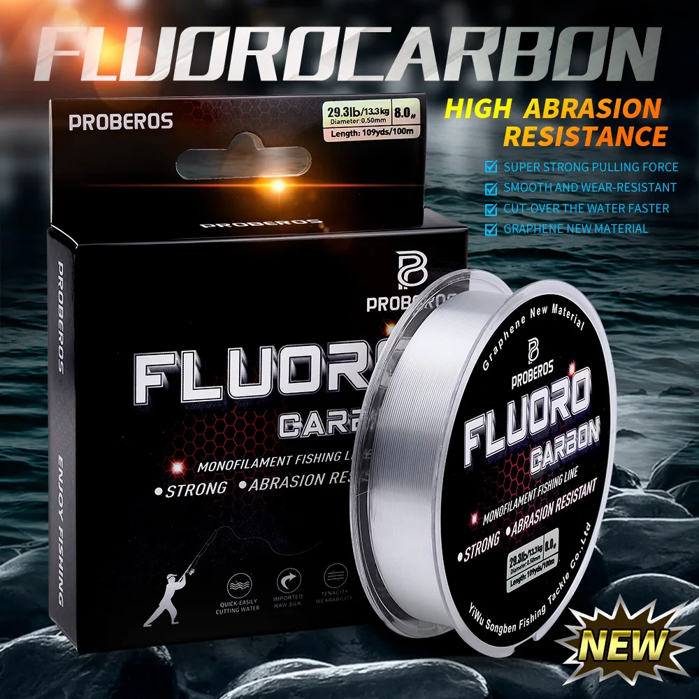Proberos Sedal Fluorocarbono Leader para Carpa - imagen 2