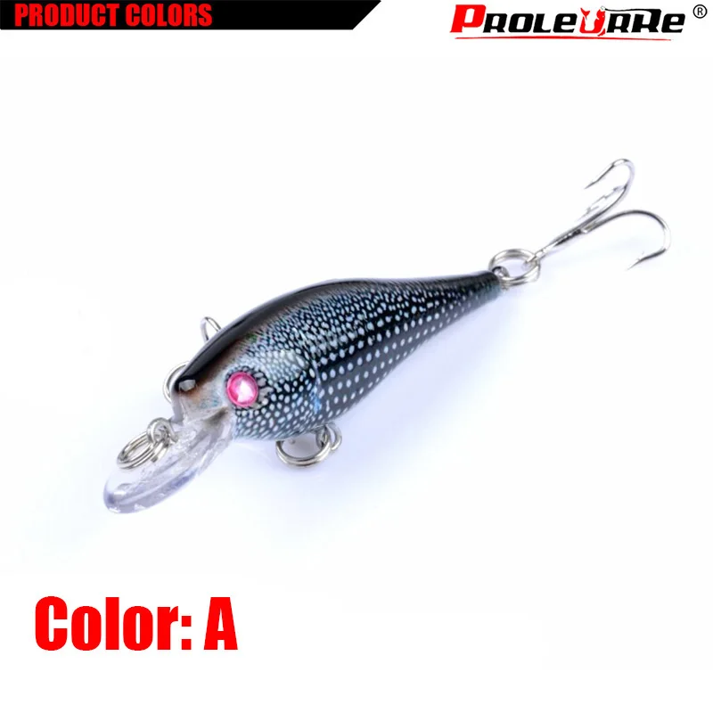 4 unids/lote de señuelos de pesca de agua superior, 65mm, 4,7g, cebo duro Artificial para pececillos, kit de pesca, plantilla wobbler, cebo de tirón - imagen 4