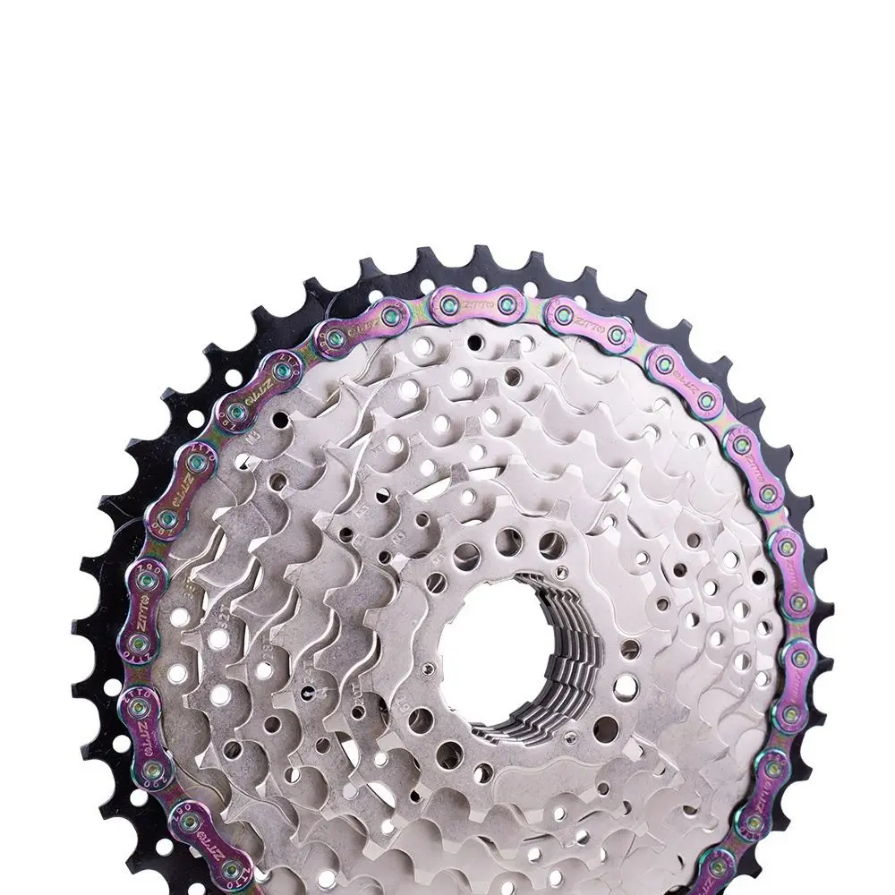 Cadena para bicicleta de montaña, accesorio para K7 System MTB, 116 eslabones, 9 velocidades, bloqueo de potencia 9 S - imagen 3