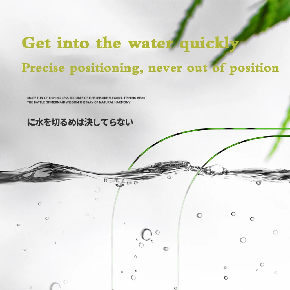 Línea de pesca de nailon Invisible de 500m, líneas de pesca con revestimiento de fluorocarbono moteado japonés 0,4-10 #   Equipo de aparejos de alambre manchado súper fuerte - imagen 4