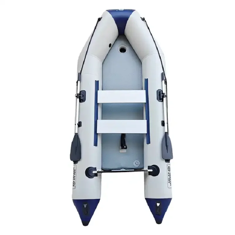 SOLAR MARINE MC330-3 Barcos de asalto inflables de PVC, kayak con suelo de cubierta de aire, barco de pesca, balsa para deportes acuáticos, 0,9 mm - imagen 3