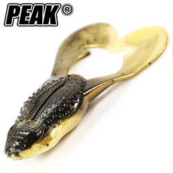 PEAK Trueno - Señuelo rana de silicona con doble hélice para spinning