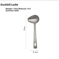 Duck billed shell