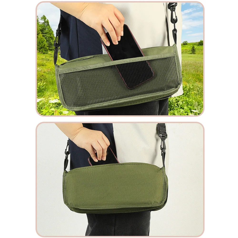 Taburete de mochila plegable portátil, silla de camping compacta y ligera para pesca al aire libre, senderismo, picnic, bolsa de viaje ligera, 1 ud. - imagen 5