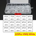 225Pcs VMQ White