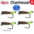 4 piezas color chartreuse A