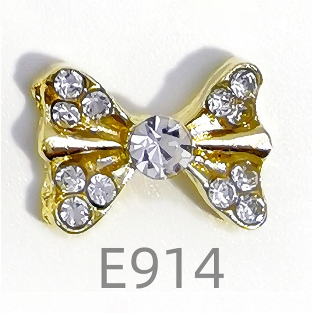 Diamantes de imitación decorativos elegantes y encantadores, accesorios de Arte de uñas de diamantes de imitación únicos de alta calidad, adornos de aleación únicos, ligeros - imagen 3