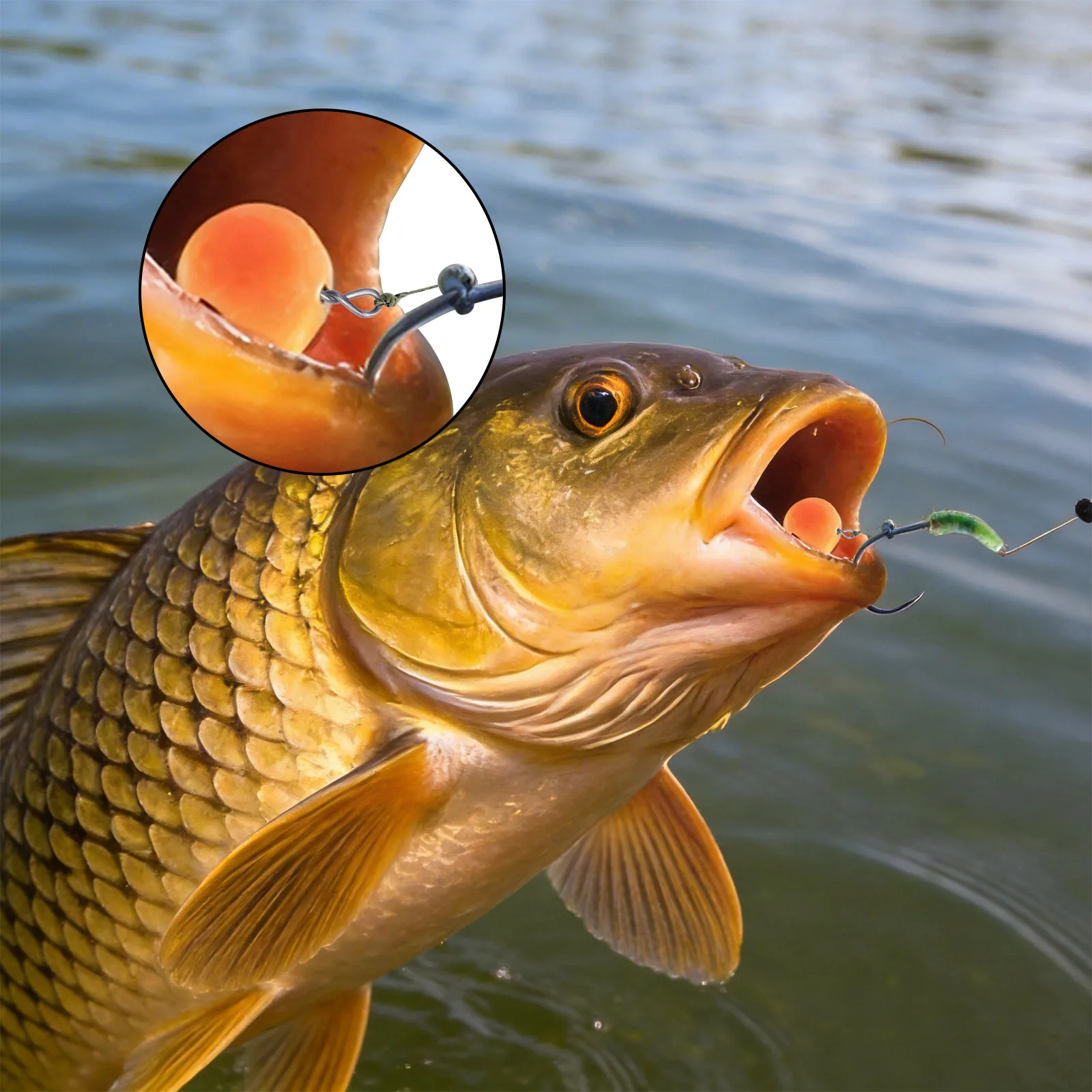 9KM Tornillos para Boilies - Pines de Acero 8mm Carpa - imagen 4