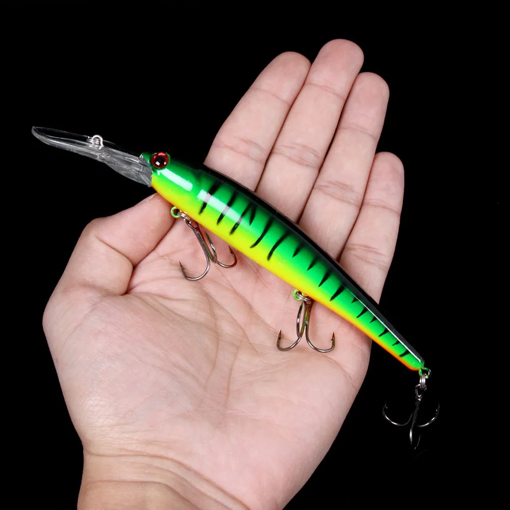 Señuelo de Pesca de pececillos Bandit de labio largo, cebo duro de 16cm, 21g, manivela Walleye profunda, Wobbler Artificial para nadar - imagen 2
