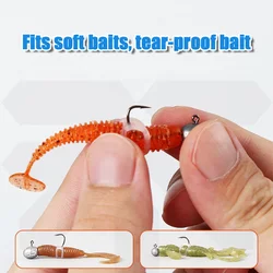 Anillos de silicona FishTrip para pesca con vinilos y aparejos